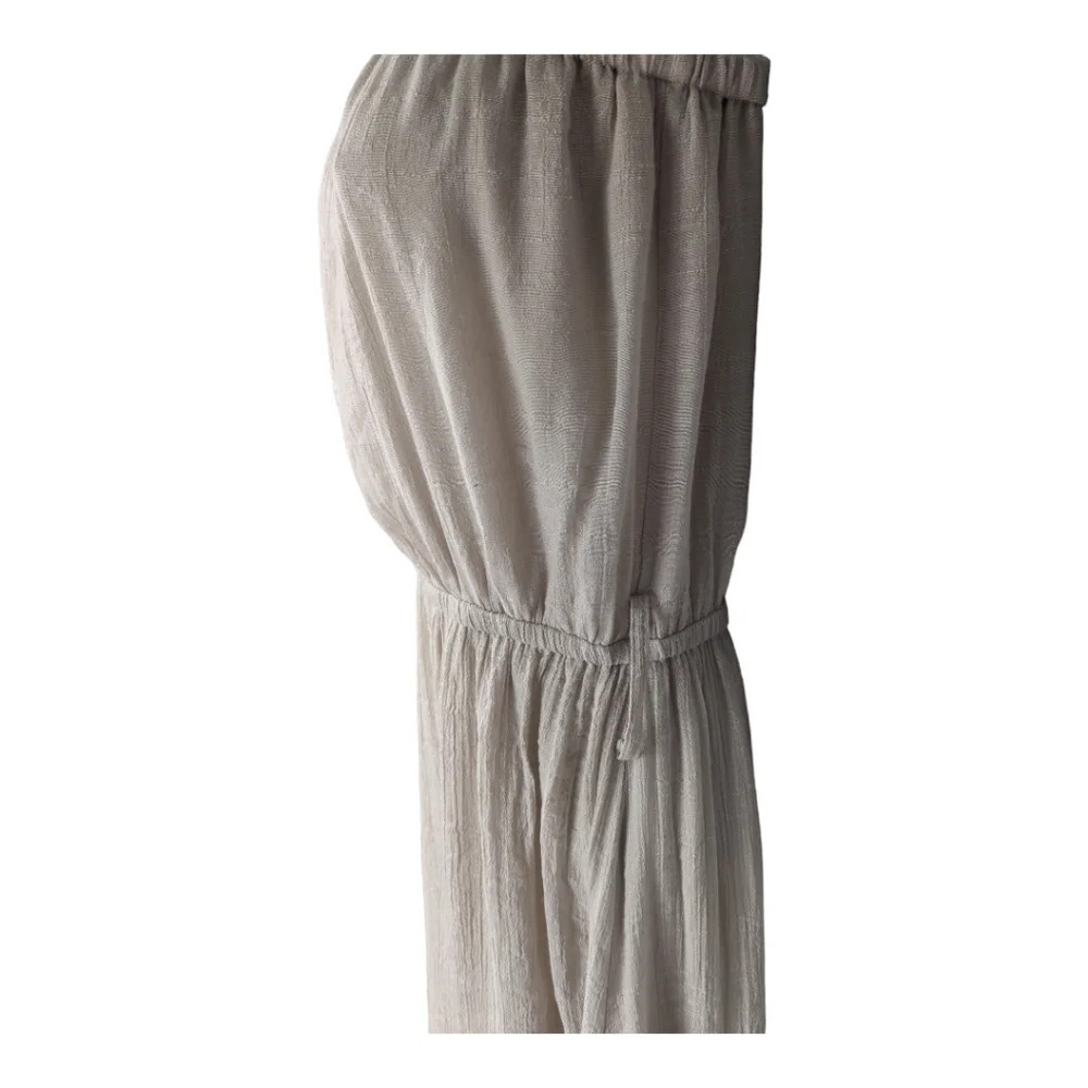 UK2LA Beige Strapless Dress Medium - Picture 6 of 10